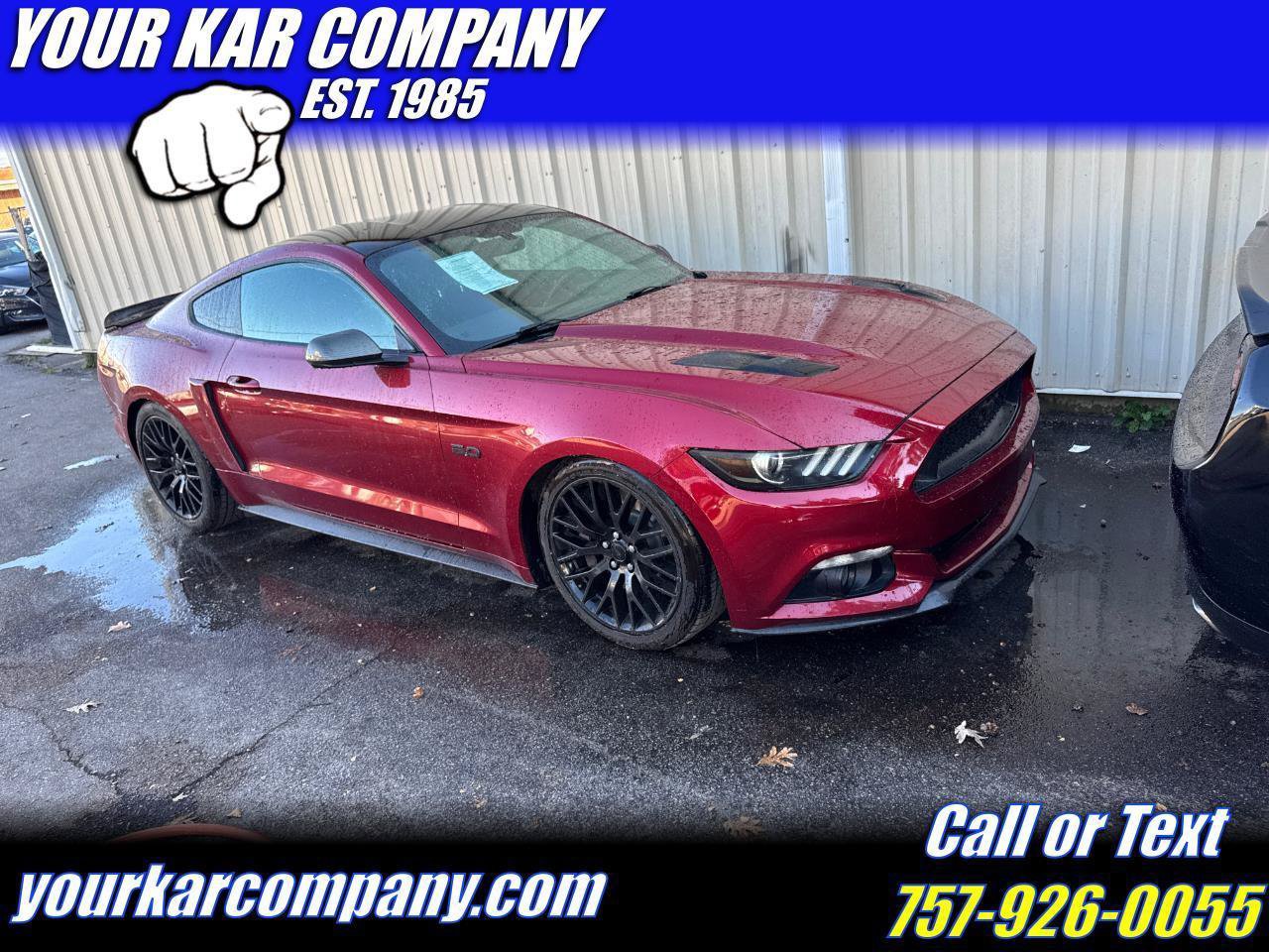 Used 2017 Ford Mustang GT w/ GT Performance Package RWD image 1