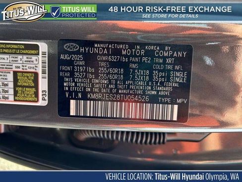 New 2026 Hyundai Palisade XRT Pro image 72