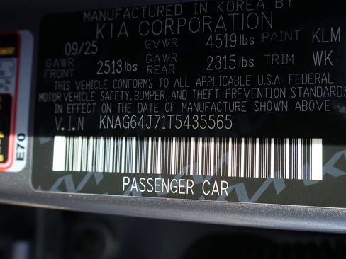 New 2026 Kia K5 GT-Line w/ GT-Line Red Interior Package image 41