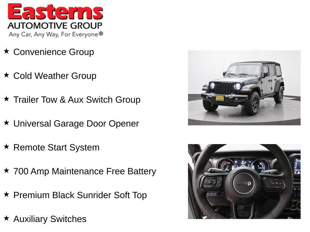 Used 2023 Jeep Wrangler Unlimited w/ Cold Weather Group AWD/4WD image 12