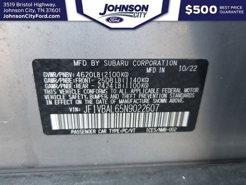 Used 2022 Subaru WRX Limited AWD/4WD image 23