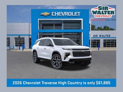 New 2026 Chevrolet Traverse High Country