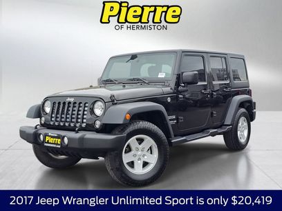 Used 2017 Jeep Wrangler Unlimited Sport w/ Quick Order Package 24S