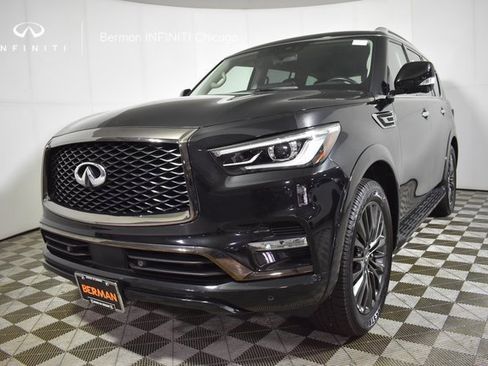 Used 2023 INFINITI QX80 Premium Select w/ All-Season Package image 1