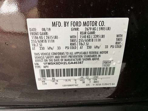 Used 2020 Ford Explorer XLT w/ Equipment Group 202A image 32