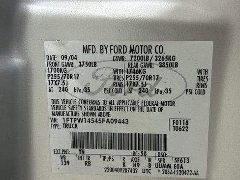 Used 2005 Ford F150 XLT AWD/4WD image 29