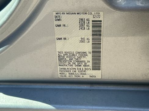 Used 2023 Nissan Altima 2.5 SR FWD image 29