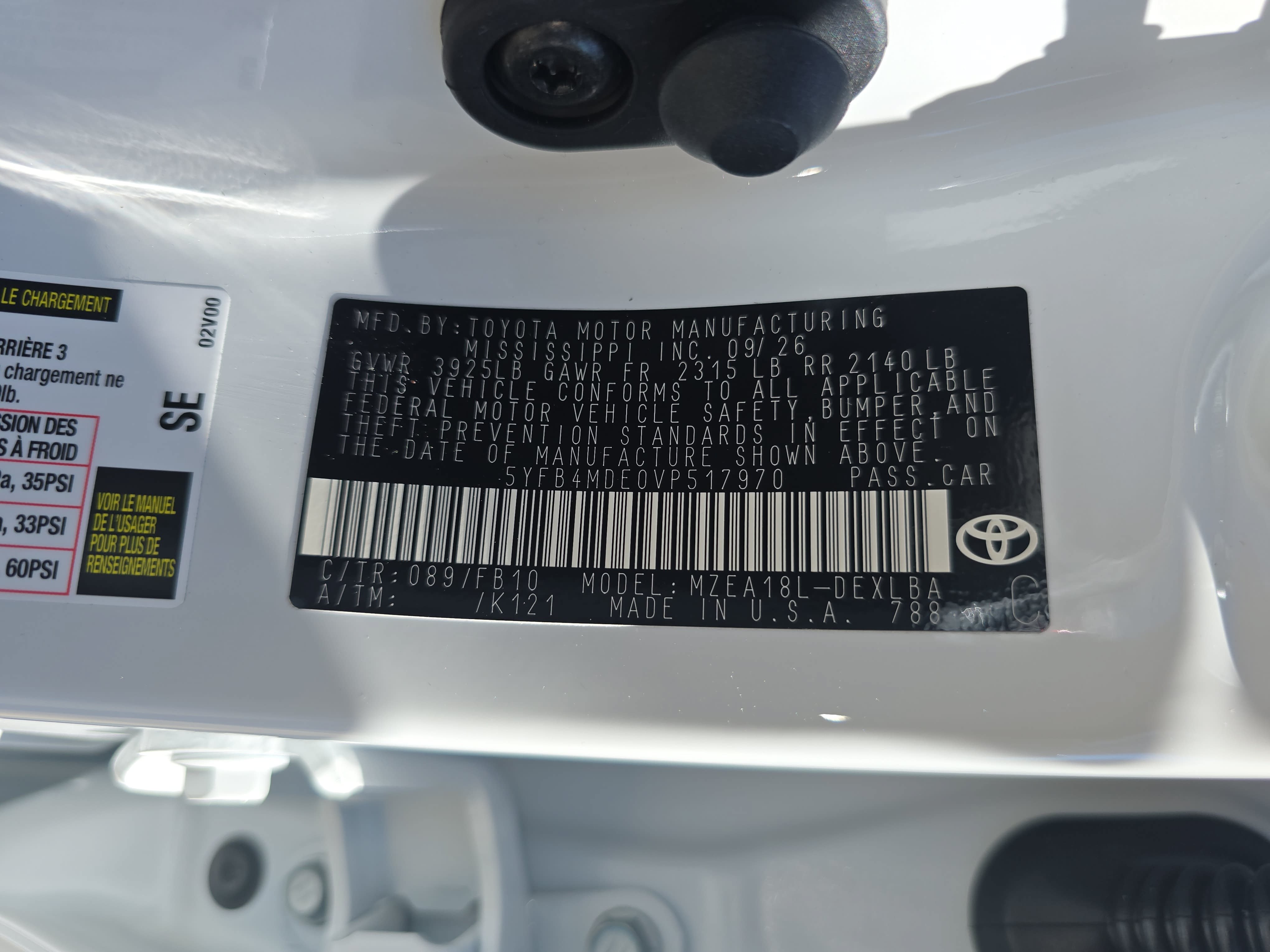 New 2027 Toyota Corolla LE FWD image 35