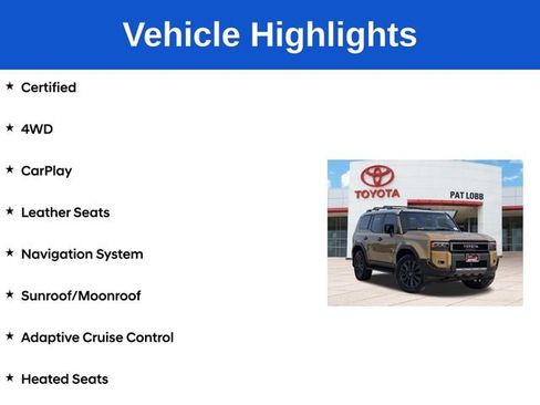 Certified 2024 Toyota Land Cruiser AWD/4WD image 5