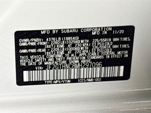 Used 2021 Subaru Crosstrek 2.5i Limited w/ Moonroof Package 2 image 26