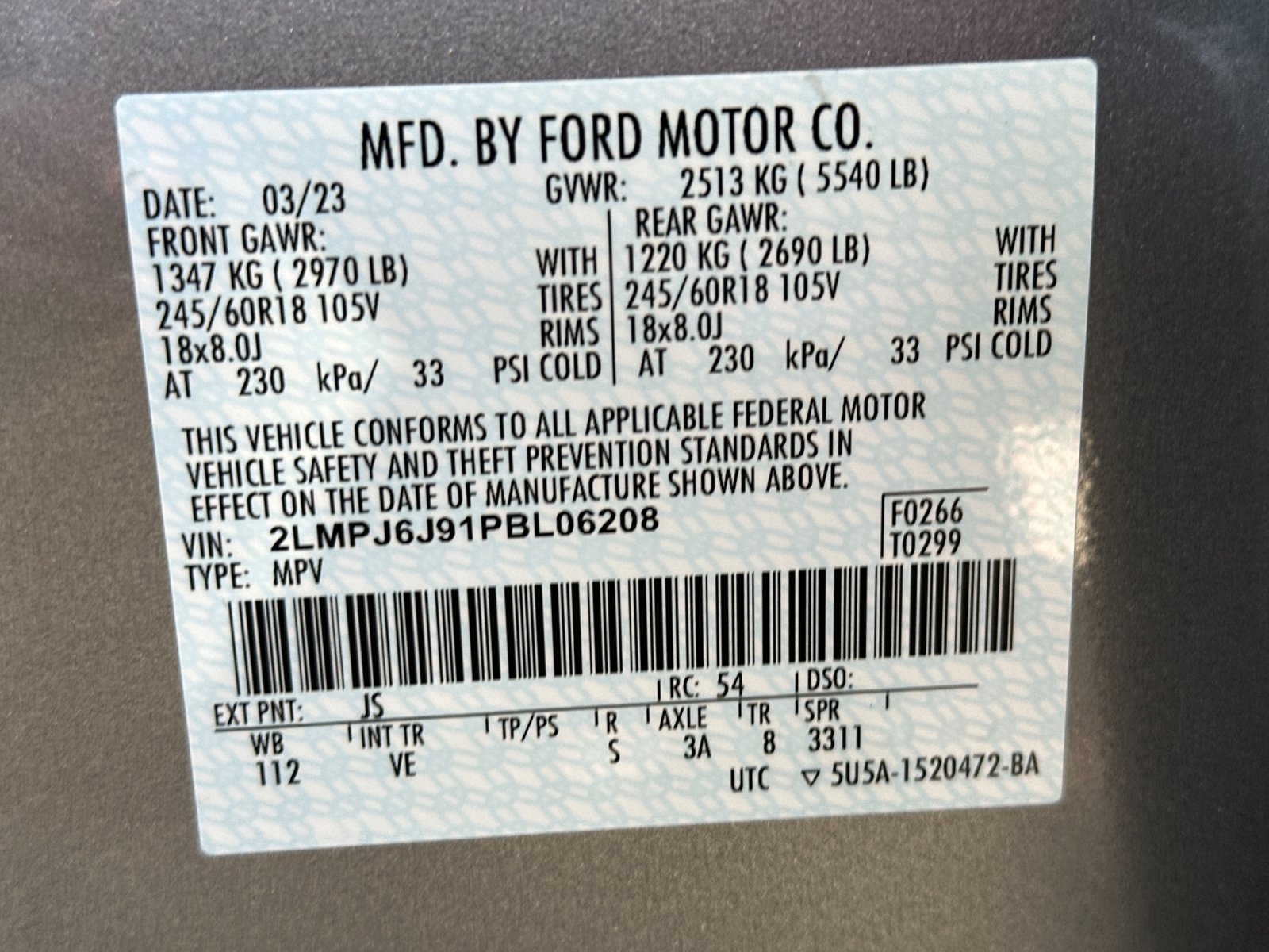 Certified 2023 Lincoln Nautilus FWD w/ Premium Package image 42