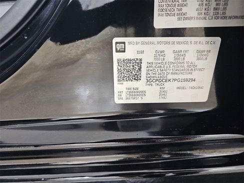 Certified 2023 Chevrolet Silverado 1500 Custom Trail Boss w/ LPO, Dark Essentials Package image 41