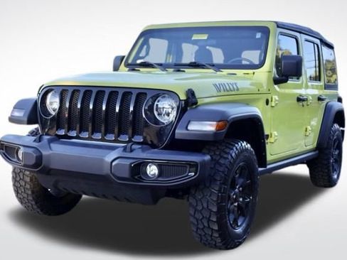 Used 2022 Jeep Wrangler Unlimited Willys image 3