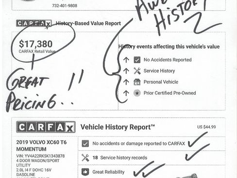 Used 2019 Volvo XC60 T6 Momentum w/ Premium Package image 22