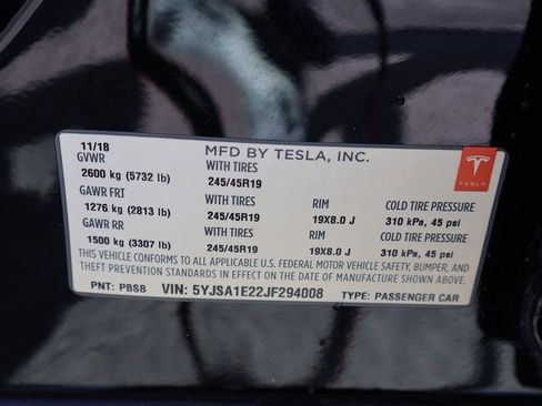 Used 2018 Tesla Model S 75D image 60