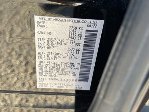 Certified 2022 INFINITI QX60 Luxe w/ Cargo Package image 24