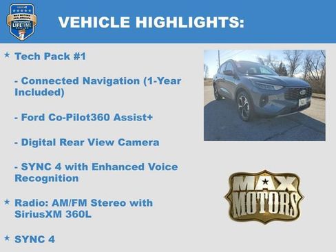 New 2026 Ford Escape ST-Line Select w/ Equipment Group 401A image 12