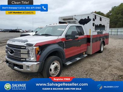 Used 2017 Ford F550 4x4 SuperCab Super Duty
