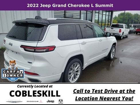 Used 2022 Jeep Grand Cherokee L Summit w/ Advanced Protech Group IV AWD/4WD image 3