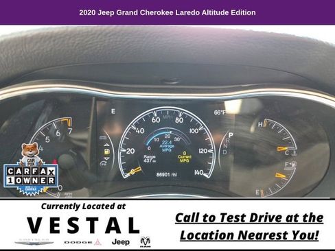 Used 2020 Jeep Grand Cherokee Altitude AWD/4WD image 12