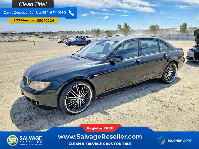 Used 2008 BMW 750Li RWD image 1