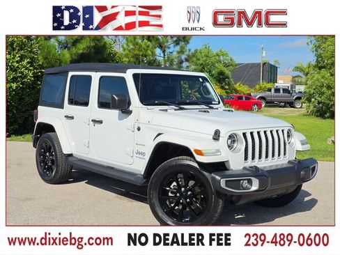 Used 2021 Jeep Wrangler Unlimited Sahara w/ Cold Weather Group AWD/4WD image 1