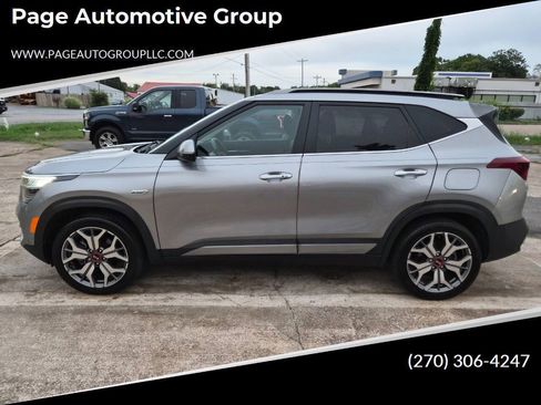 Used 2021 Kia Seltos SX w/ SX Sunroof Package AWD/4WD image 1