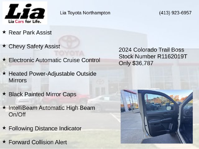 Used 2024 Chevrolet Colorado Trail Boss w/ Advanced Trailering Package AWD/4WD image 28