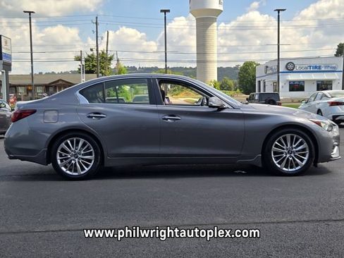 Used 2021 INFINITI Q50 Luxe w/ Seat & Sound Package RWD image 2
