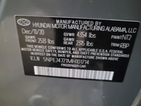 Used 2021 Hyundai Sonata SEL Plus w/ Tech Package image 33