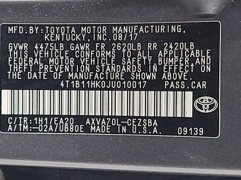 Used 2018 Toyota Camry SE w/ Convenience Package image 33
