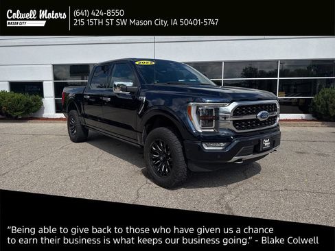 Used 2022 Ford F150 Platinum w/ Equipment Group 701A High AWD/4WD image 1