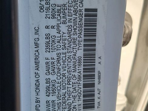 Used 2019 Honda Accord EX-L image 32