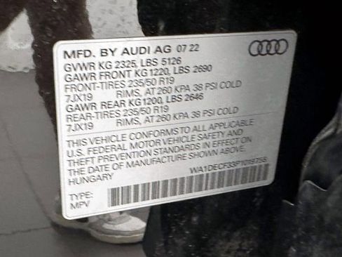 Used 2023 Audi Q3 2.0T Premium w/ Convenience Package AWD/4WD image 37