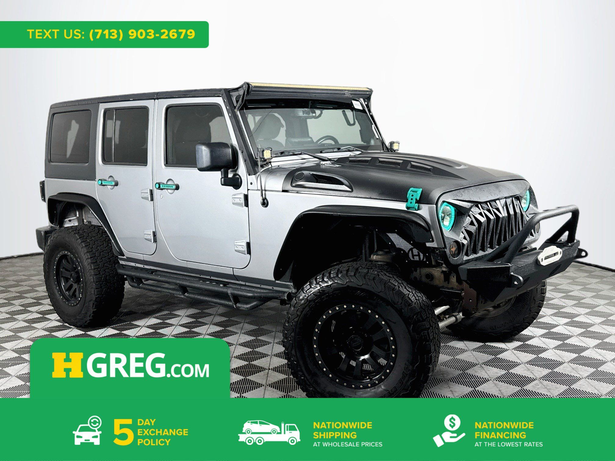 Used 2014 Jeep Wrangler Unlimited Sport w/ Quick Order Package 24S AWD/4WD image 1