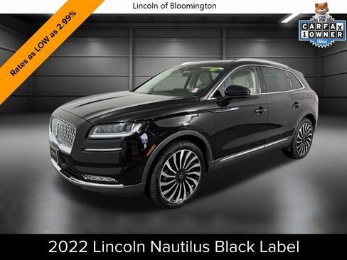 Used 2022 Lincoln Nautilus Black Label AWD/4WD image 1