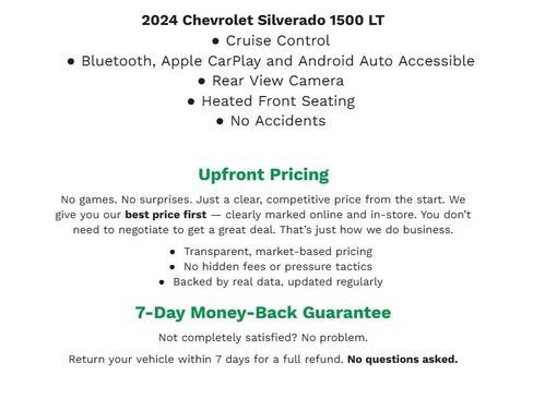 Used 2024 Chevrolet Silverado 1500 LT image 2