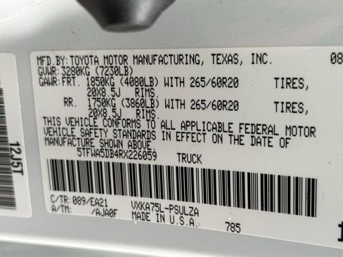 Used 2024 Toyota Tundra Limited w/ TRD Off-Road Package image 13