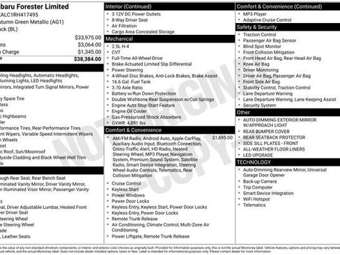 Used 2024 Subaru Forester Limited image 10