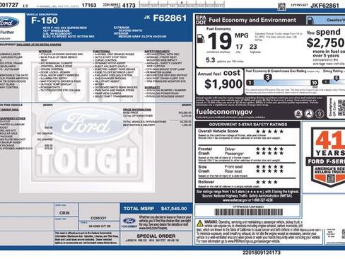 Used 2018 Ford F150 XLT w/ Trailer Tow Package AWD/4WD image 3