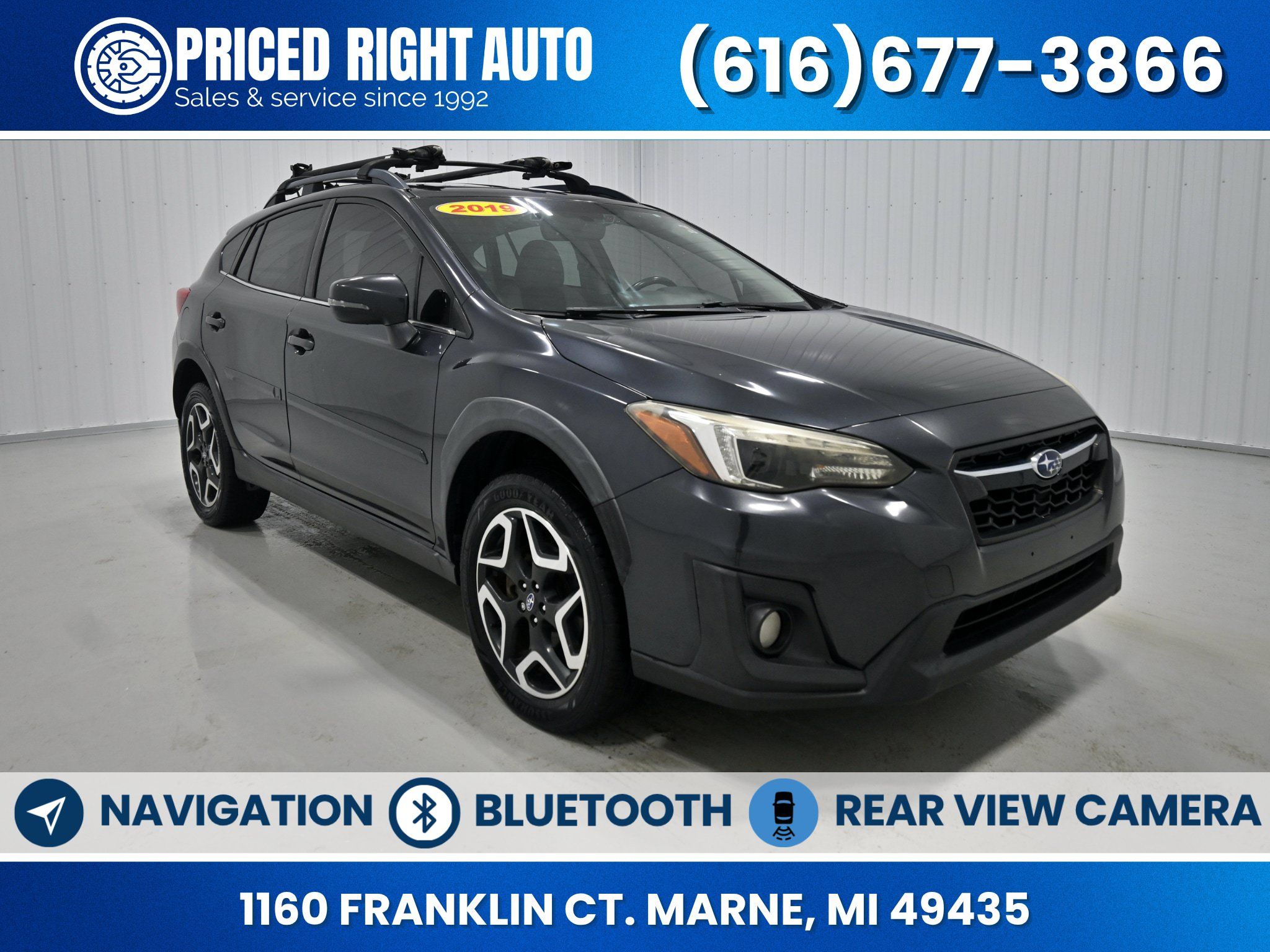 Used 2019 Subaru Crosstrek 2.0i Limited w/ Moonroof Package w/Navigation AWD/4WD image 1