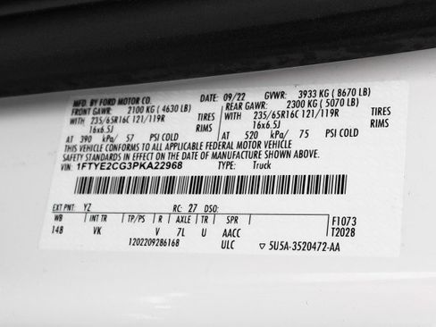 Used 2023 Ford Transit 150 Medium Roof AWD image 41