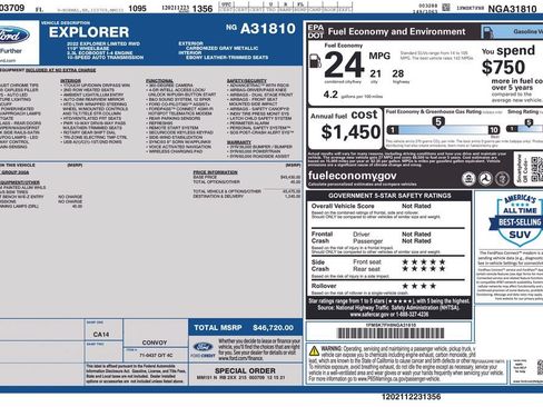 Used 2022 Ford Explorer Limited RWD image 19