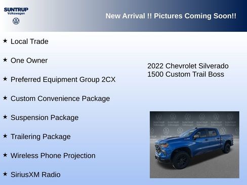Used 2022 Chevrolet Silverado 1500 Custom Trail Boss image 6