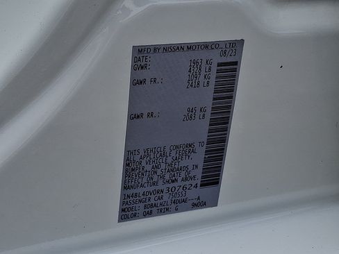 Certified 2024 Nissan Altima 2.5 SV w/ SV Premium Package FWD image 27