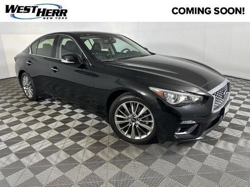 Certified 2022 INFINITI Q50 Luxe w/ Cargo Package image 1