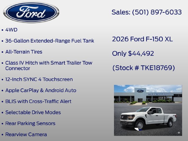 New 2026 Ford F150 XL AWD/4WD image 6