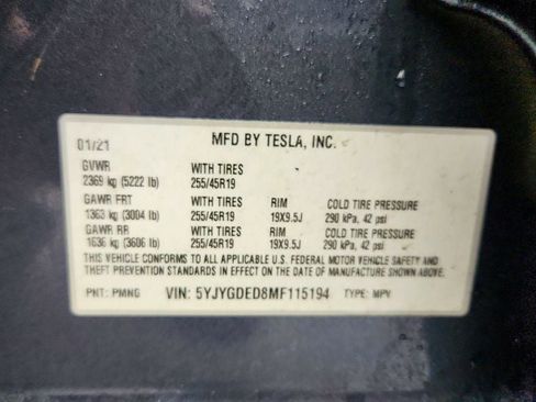 Used 2021 Tesla Model Y 2WD image 24