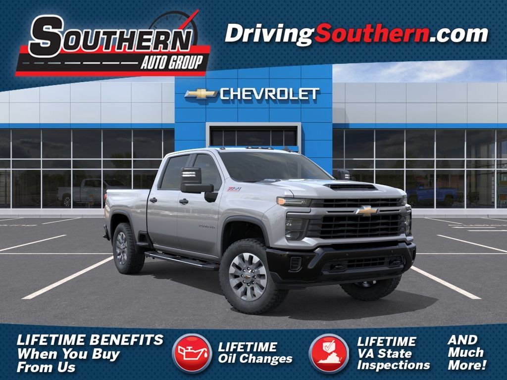 New 2026 Chevrolet Silverado 2500 Custom w/ Custom Value Package AWD/4WD 360° Tour