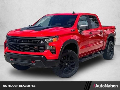Used 2022 Chevrolet Silverado 1500 Custom Trail Boss AWD/4WD image 1